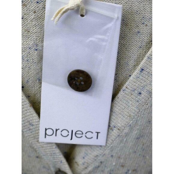 Sweater Project M Cream Blueberry Cardigan - Picture 4 of 4